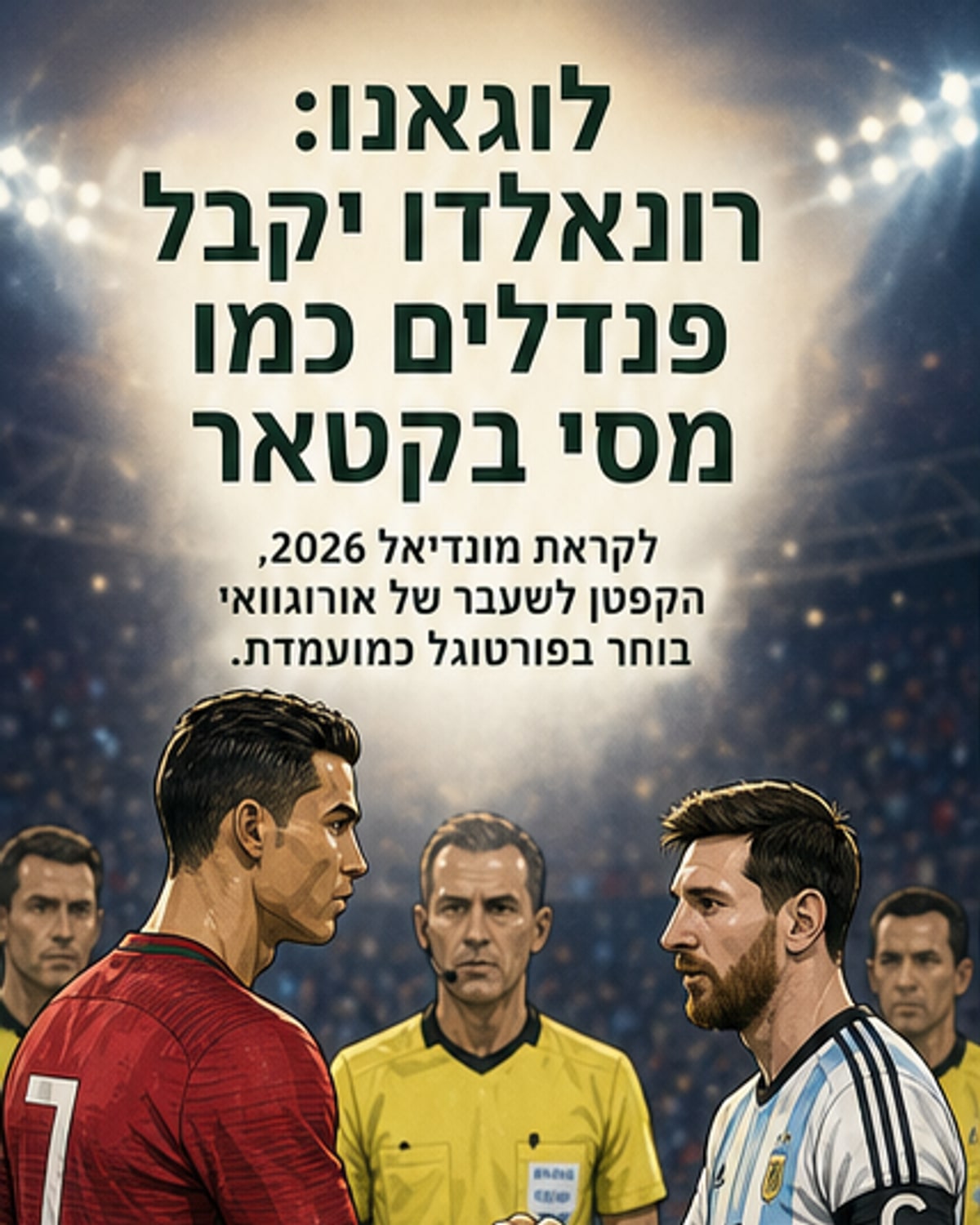 רונאלדו יקבל פנדלים במונדיאל?