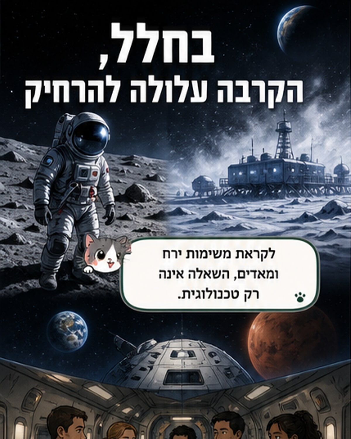 כיצד בידוד קיצוני משפיע על צוותי חלל?