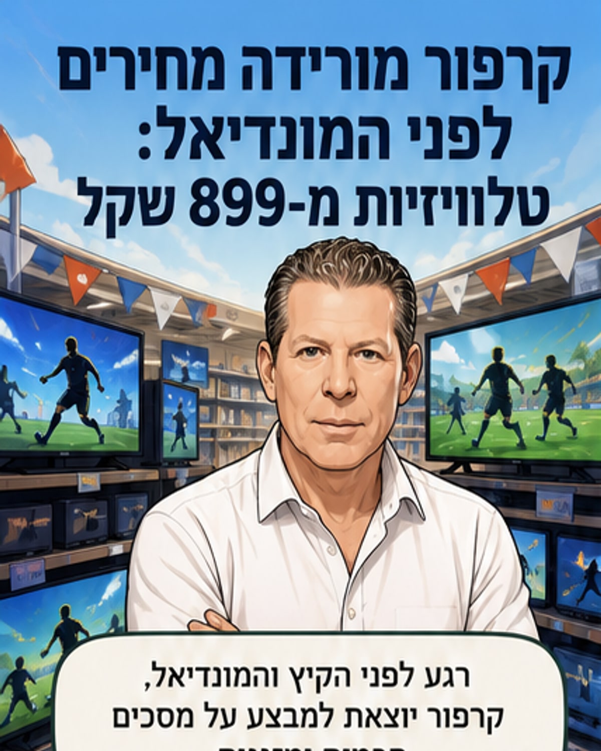 קרפור מרסקת מחירים לקראת המונדיאל