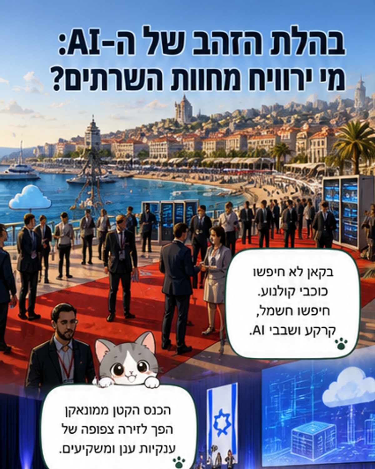 חוות השרתים: הזהב החדש של ישראל