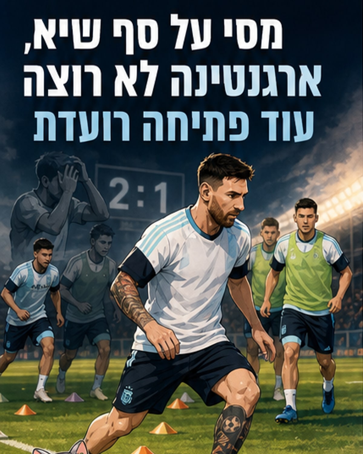מסי בפעם ה-200: הפתיחה במונדיאל