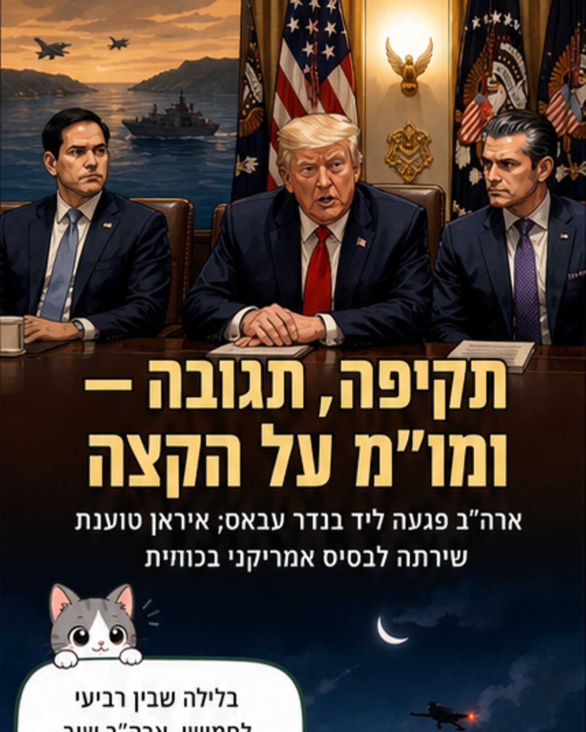 התקיפה בלב המלחמה: ארה"ב והאיחוד על סף הסכם?