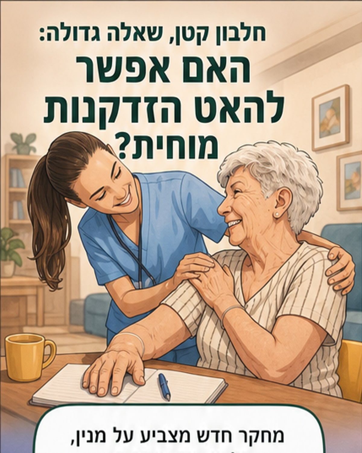 חומר במוח עשוי לעכב הזדקנות