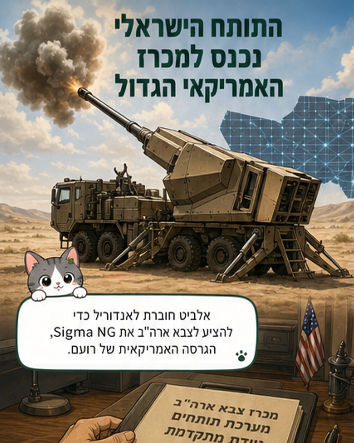 התותח הישראלי בדרך לחברת הנשק החמה בעולם