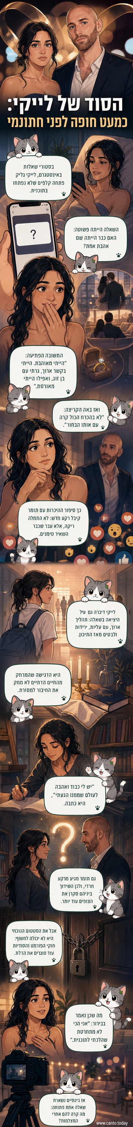 לייקי גליק בתמונה רשמית לצילום עם פרחים, לצד תומר, מועמד בתוכנית 'חתונה ממבט ראשון'.