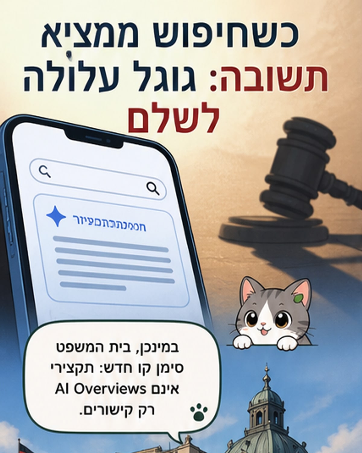גוגל תישא באחריות על תוכן AI שגוי