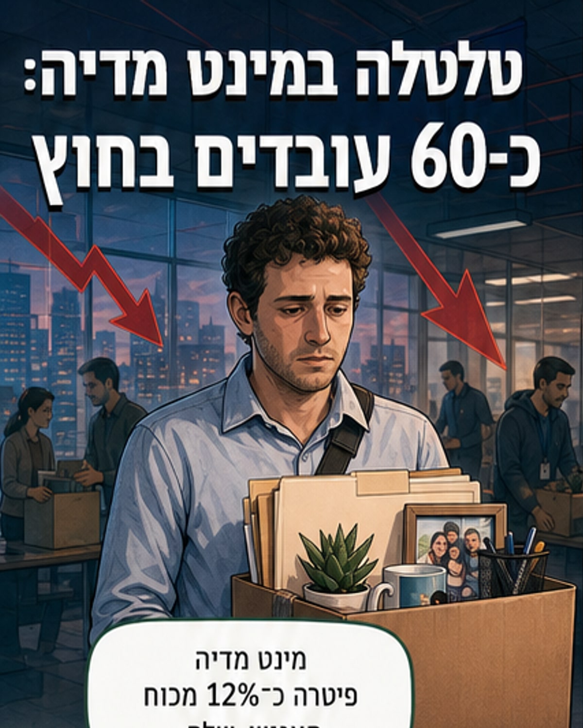 מינט מדיה פיטרה כ-60 עובדים