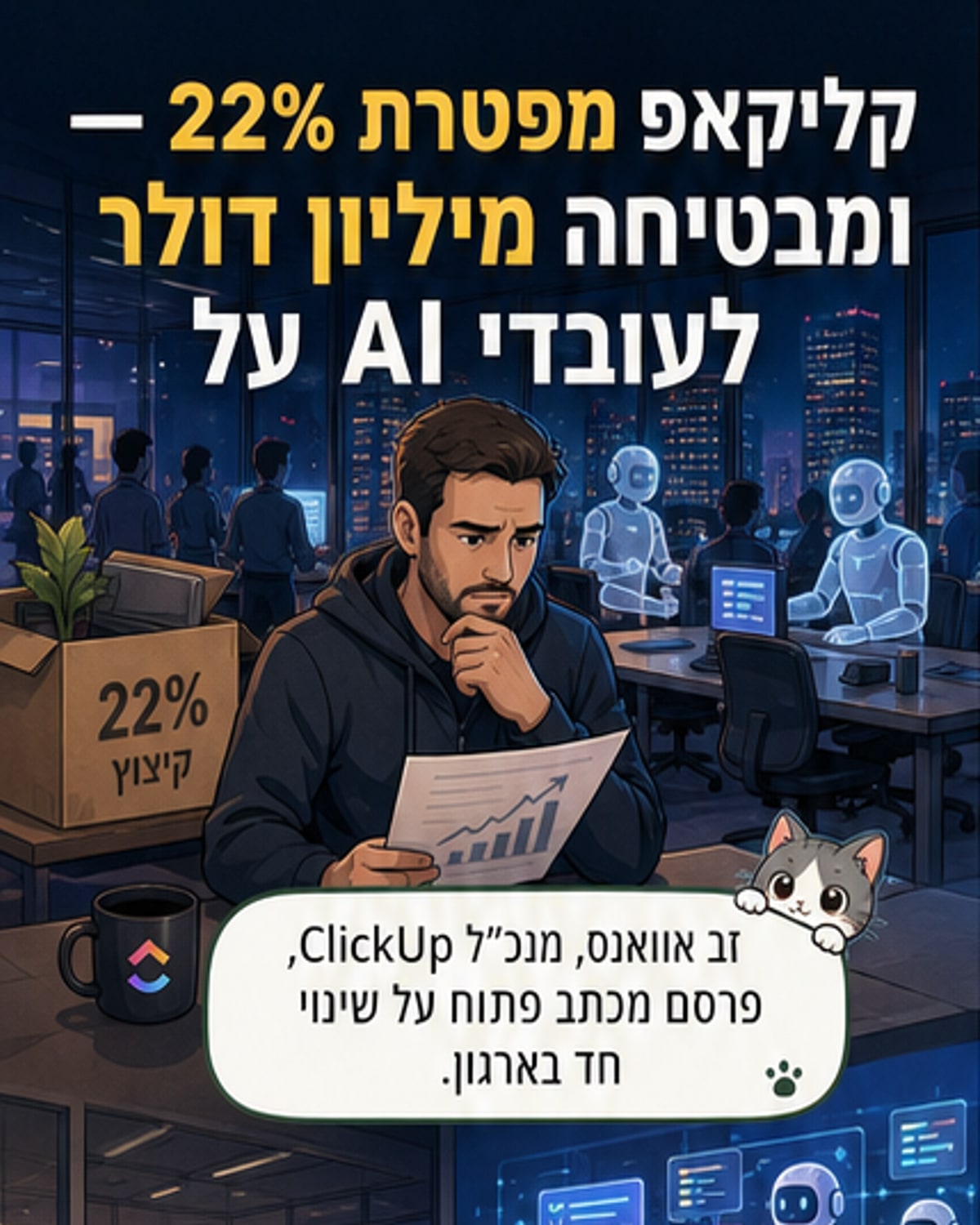 ארגון פי מאה: מהפכת AI בעבודה