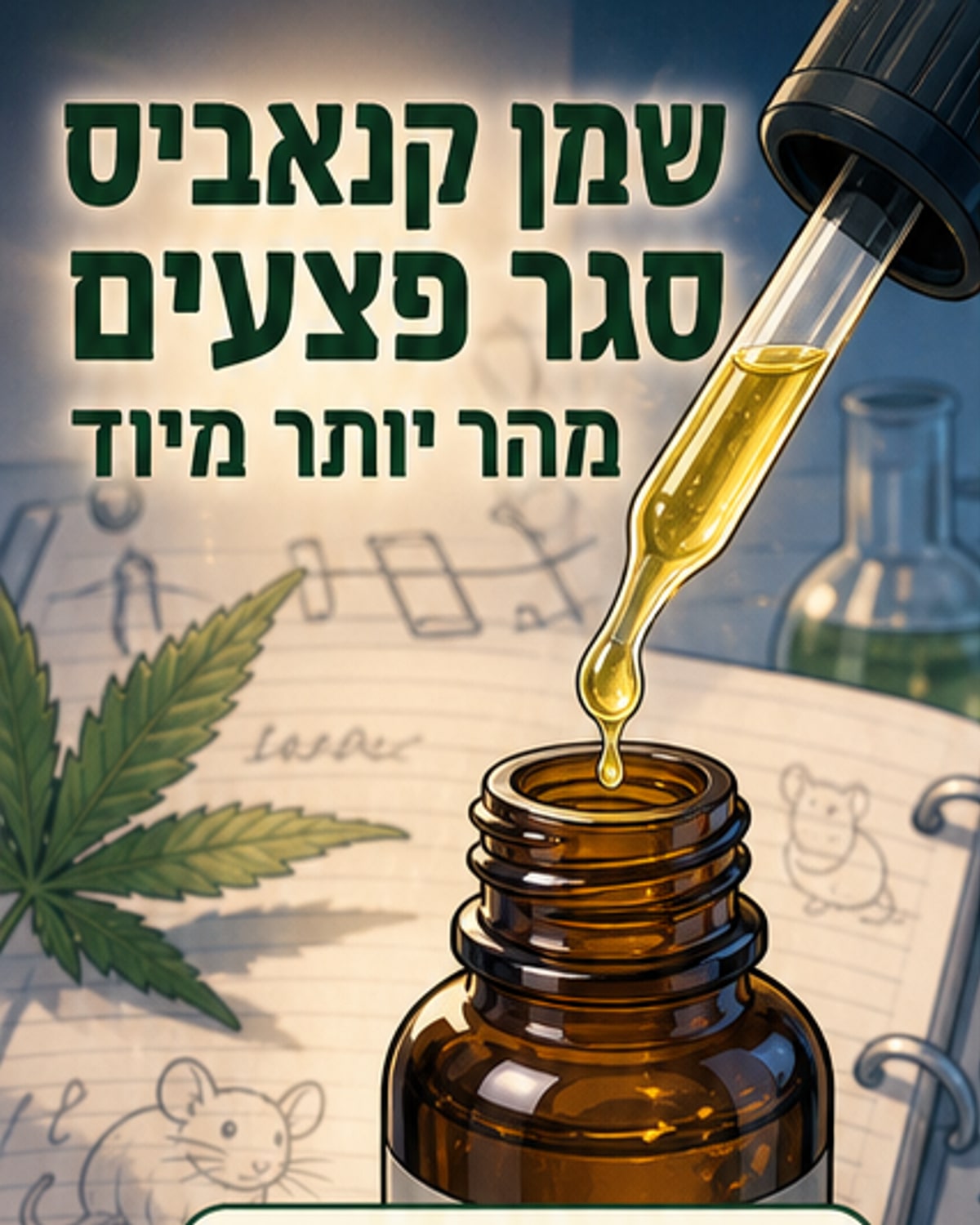 שמן קנאביס עשוי להאיץ ריפוי פצעים
