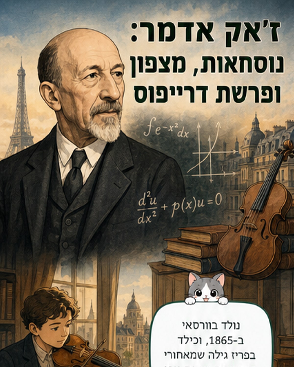 מתמטיקאי גדול ששיתף פעולה עם איינשטיין ו对抗 לאנושיות