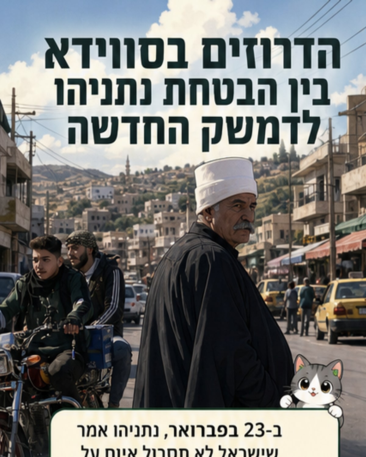 הדרוזים בסוריה יוצרים מועצה צבאית חדשה