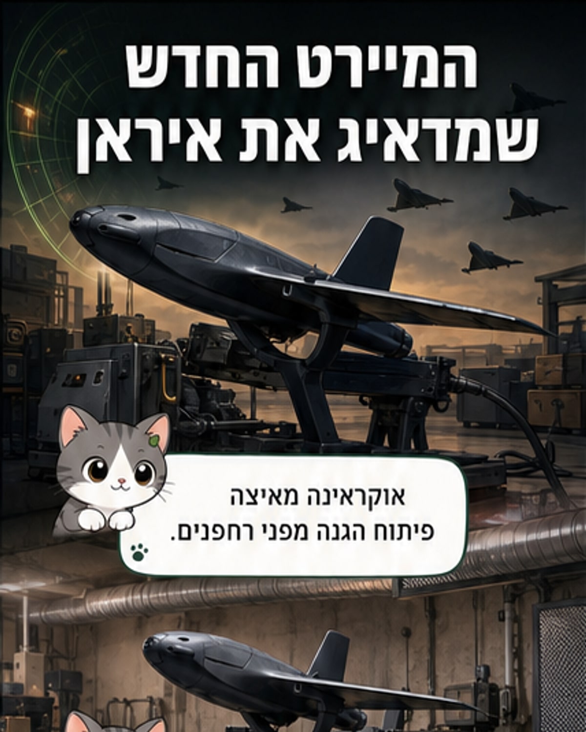 מיירט אוטונומי חדש נבלם רחפנים ב-95% אוטומציה