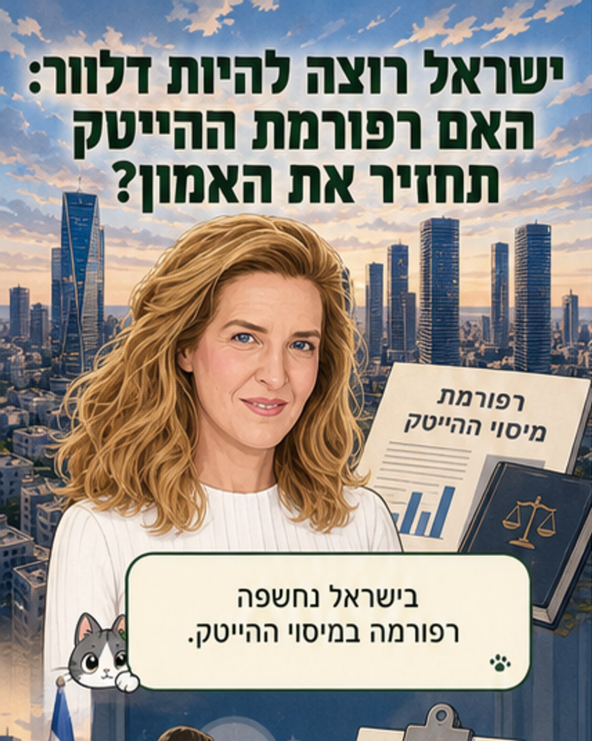 האם ישראל הופכת לדלוור של המזרח התיכון?