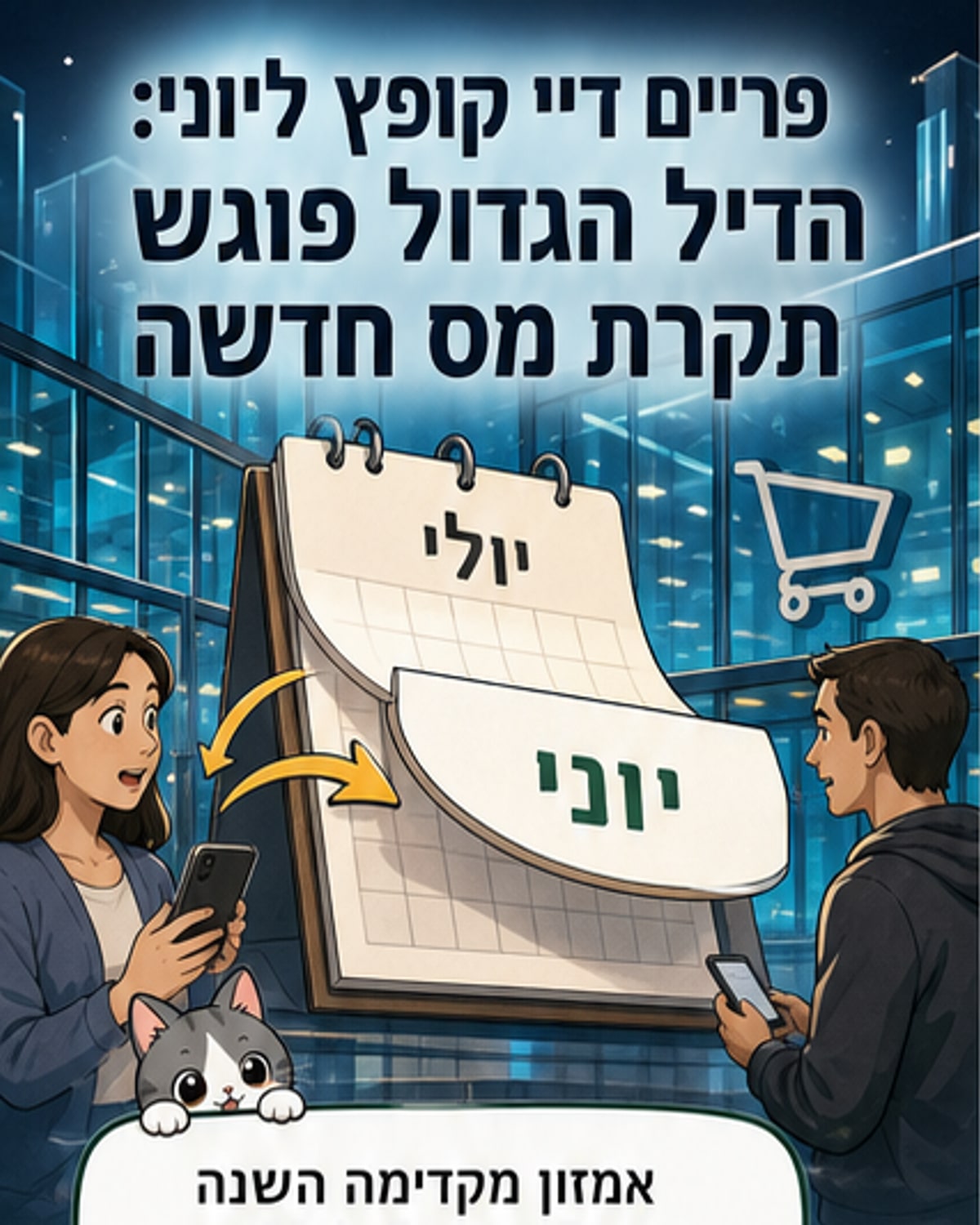 אמזון מקדימה את הפריים דיי: למה עכשיו?