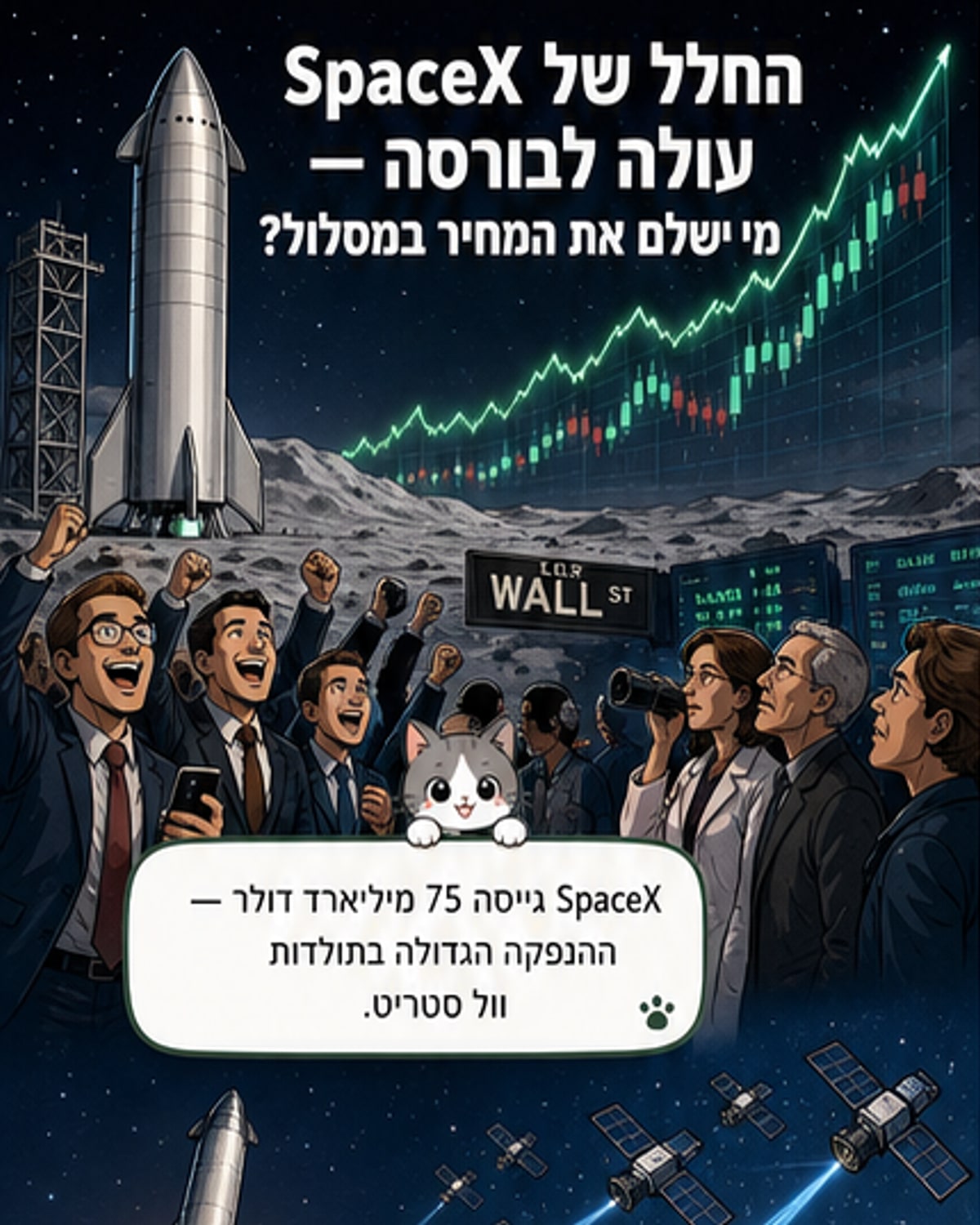 ההנפקה הגדולה בהיסטוריה של SpaceX