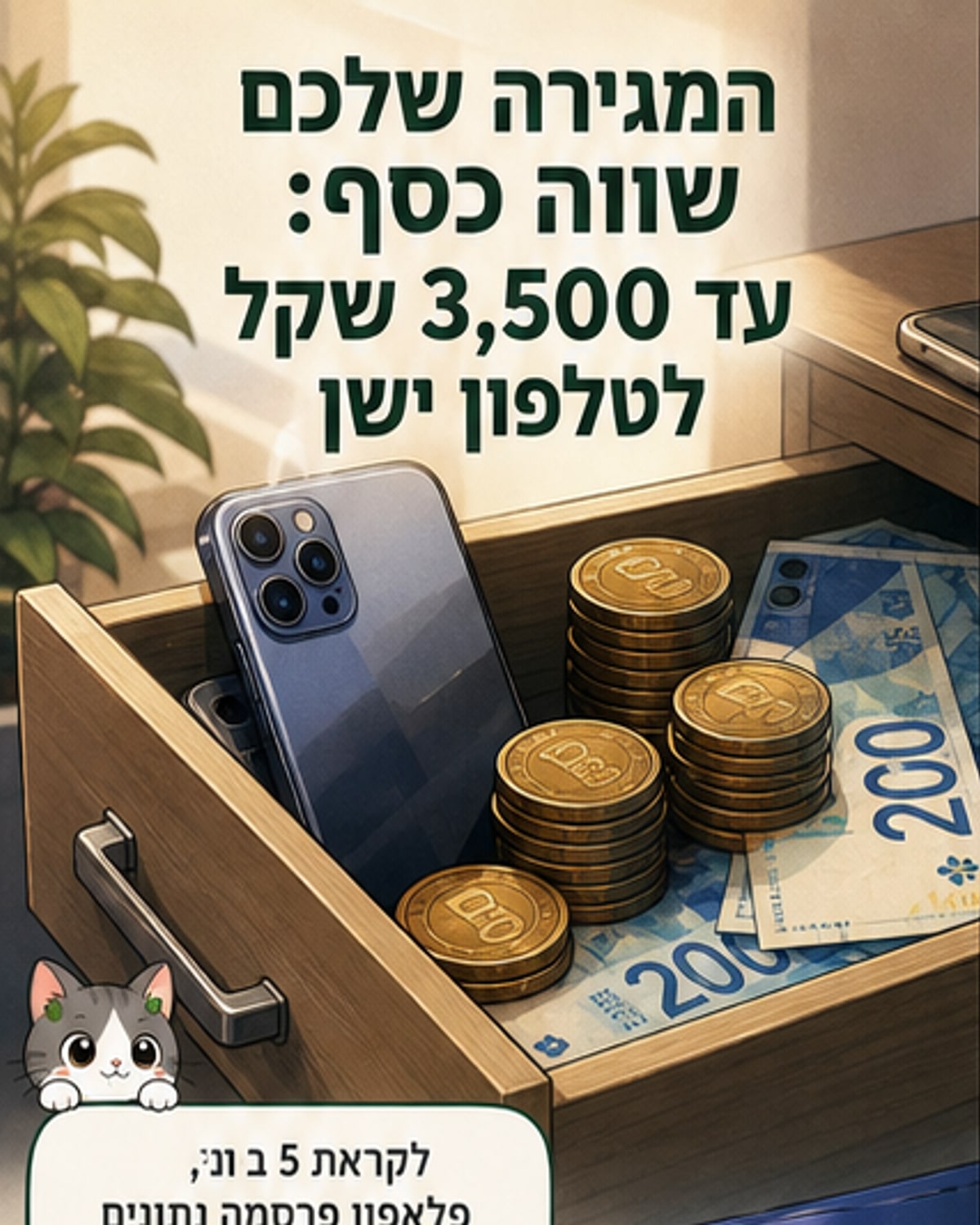 כך תרוויחו מהטלפונים הישנים במגירה