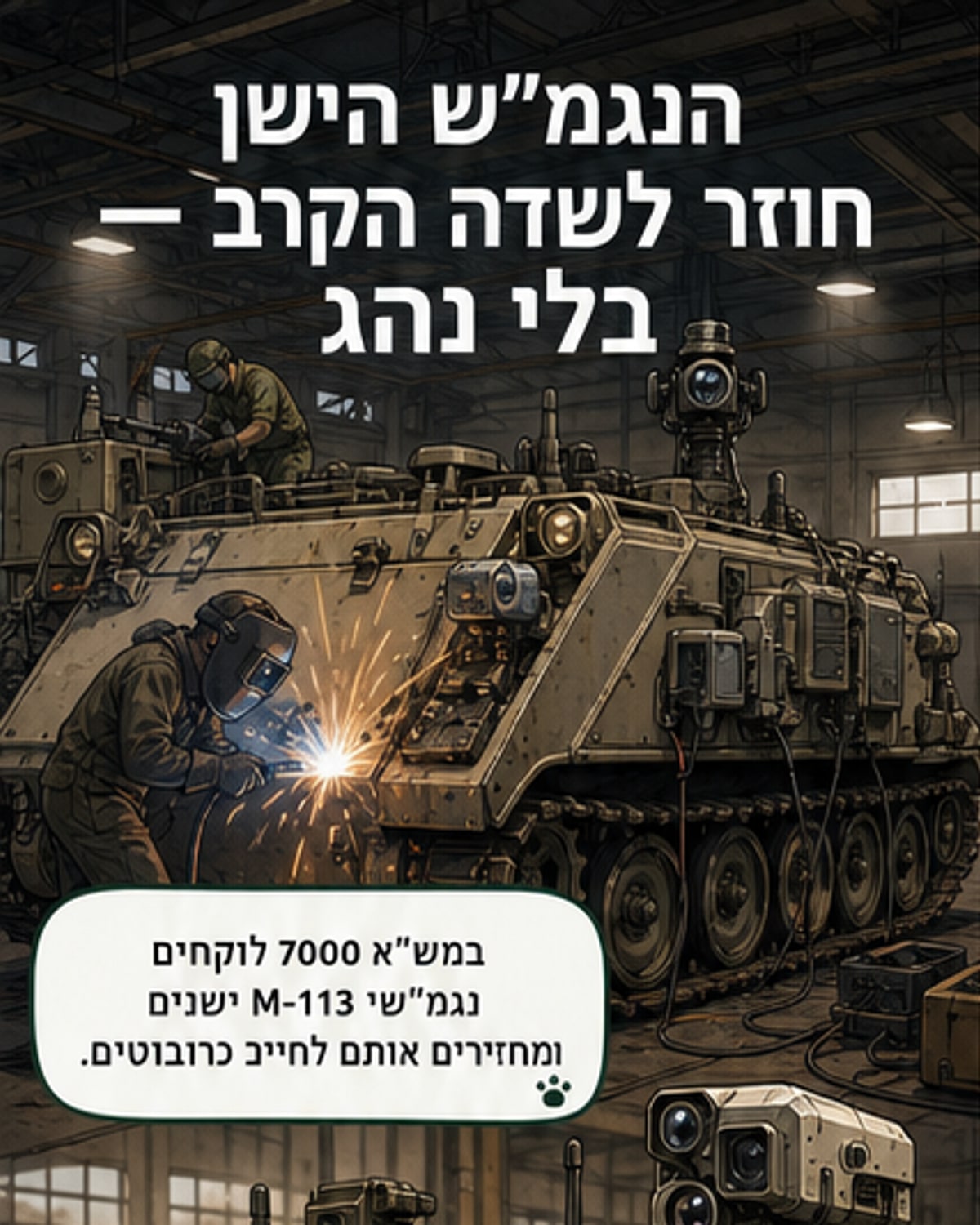 המהפכה של 'חיית הברזל' בשדה הקרב