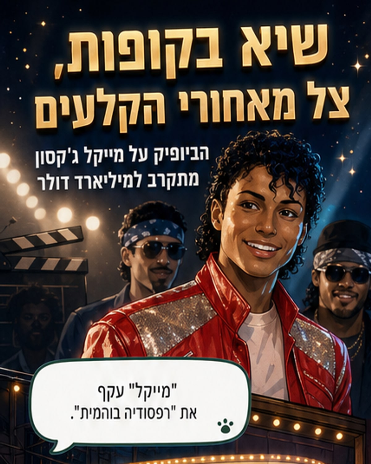 הסרט על מייקל ג'קסון שובר שיאי הכנסות