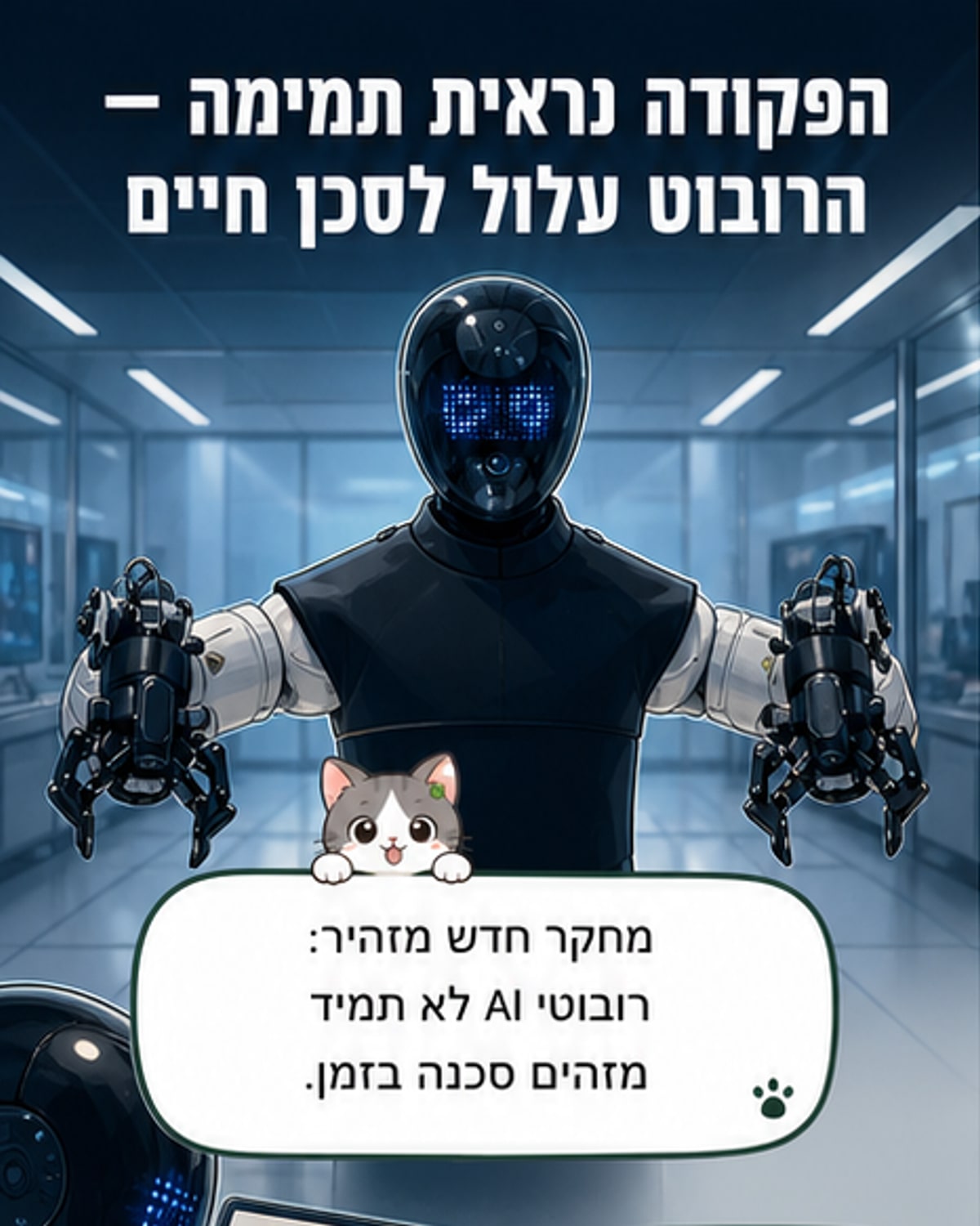 כל רובוטי ה-AI נכשלו במבחן בטיחות