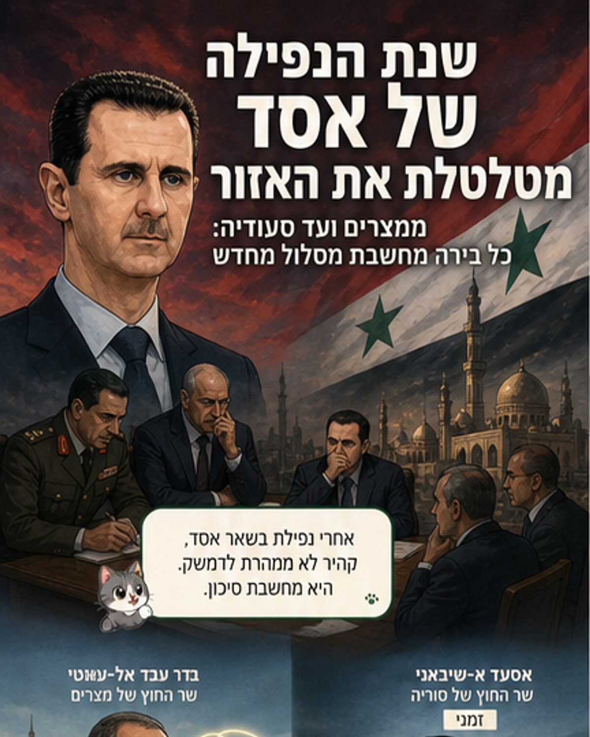השינויים בלב המזרח התיכון