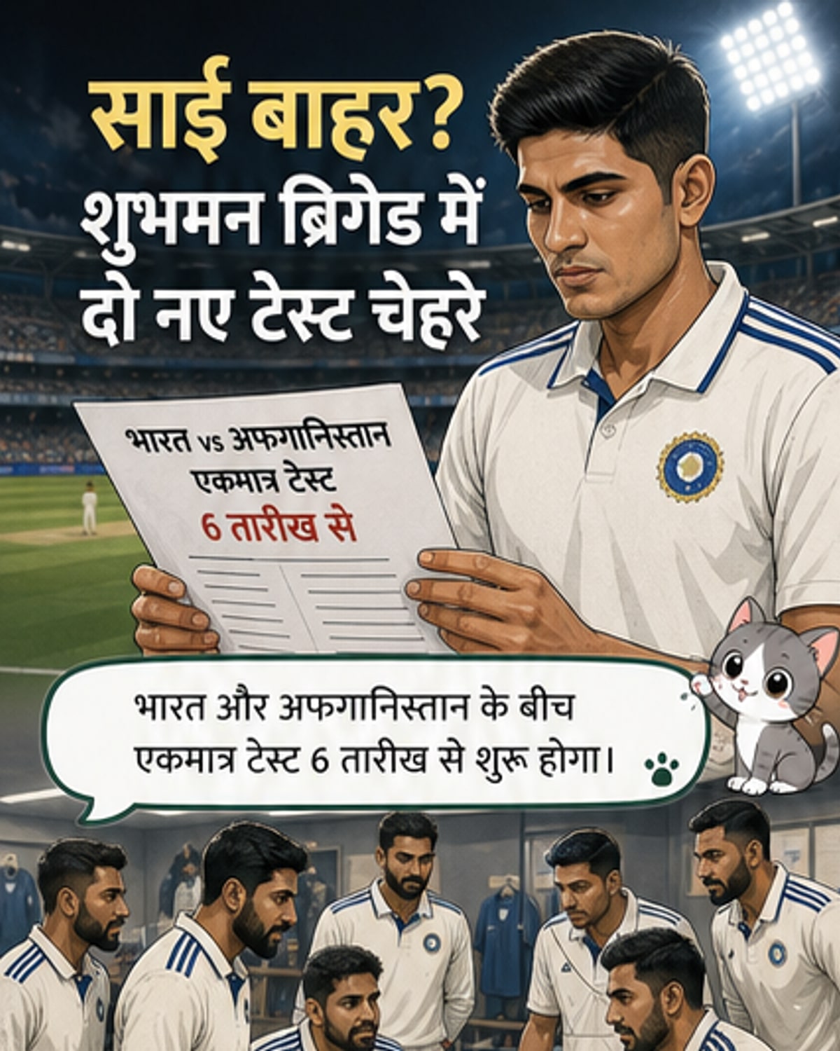 भारत की टेस्ट XI में दो नए चेहरे?