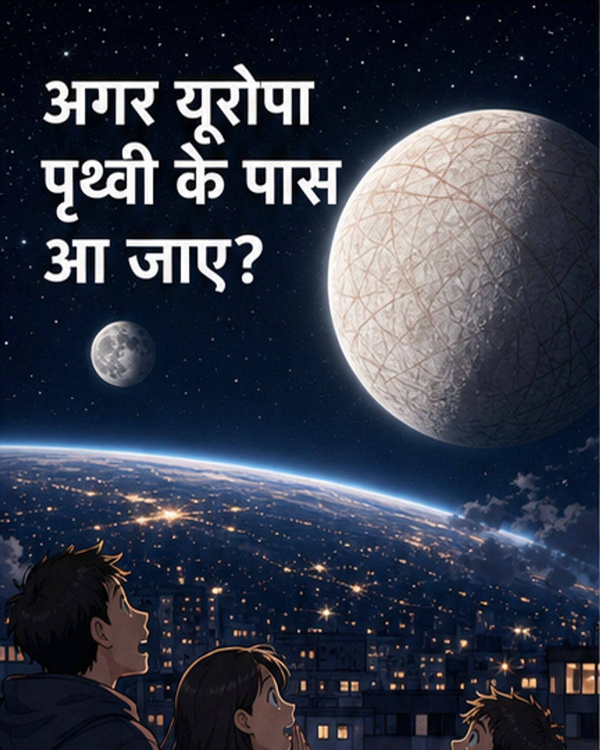 यूरोपा पृथ्वी की कक्षा में आए तो क्या होगा?