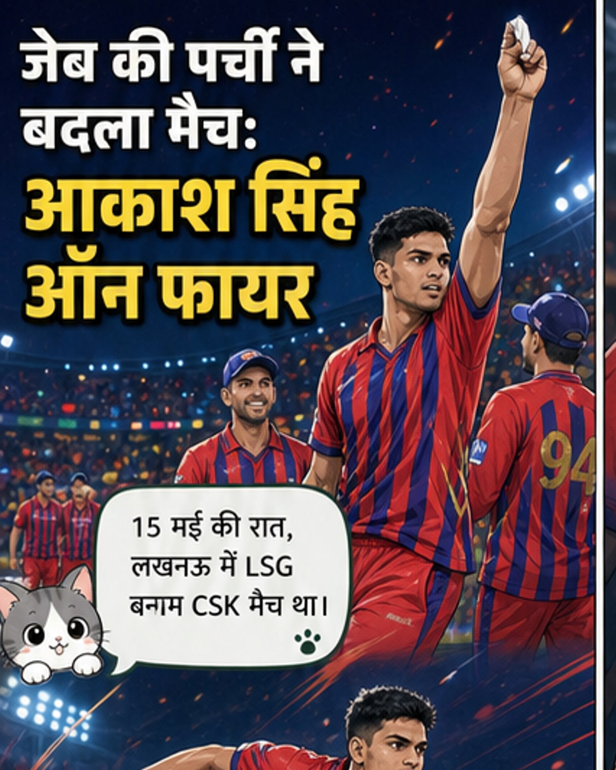 आकाश सिंह का वायरल नोट सेलिब्रेशन