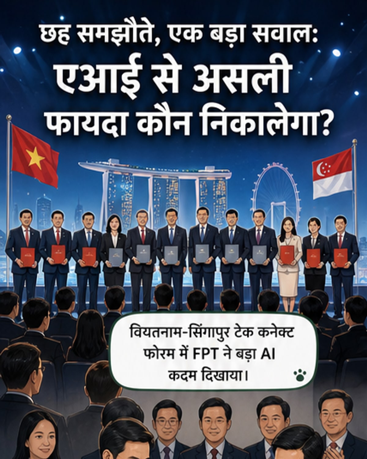 एआई परिवर्तन में सिंगापुर, थाईलैंड और वियतनाम का सहयोग