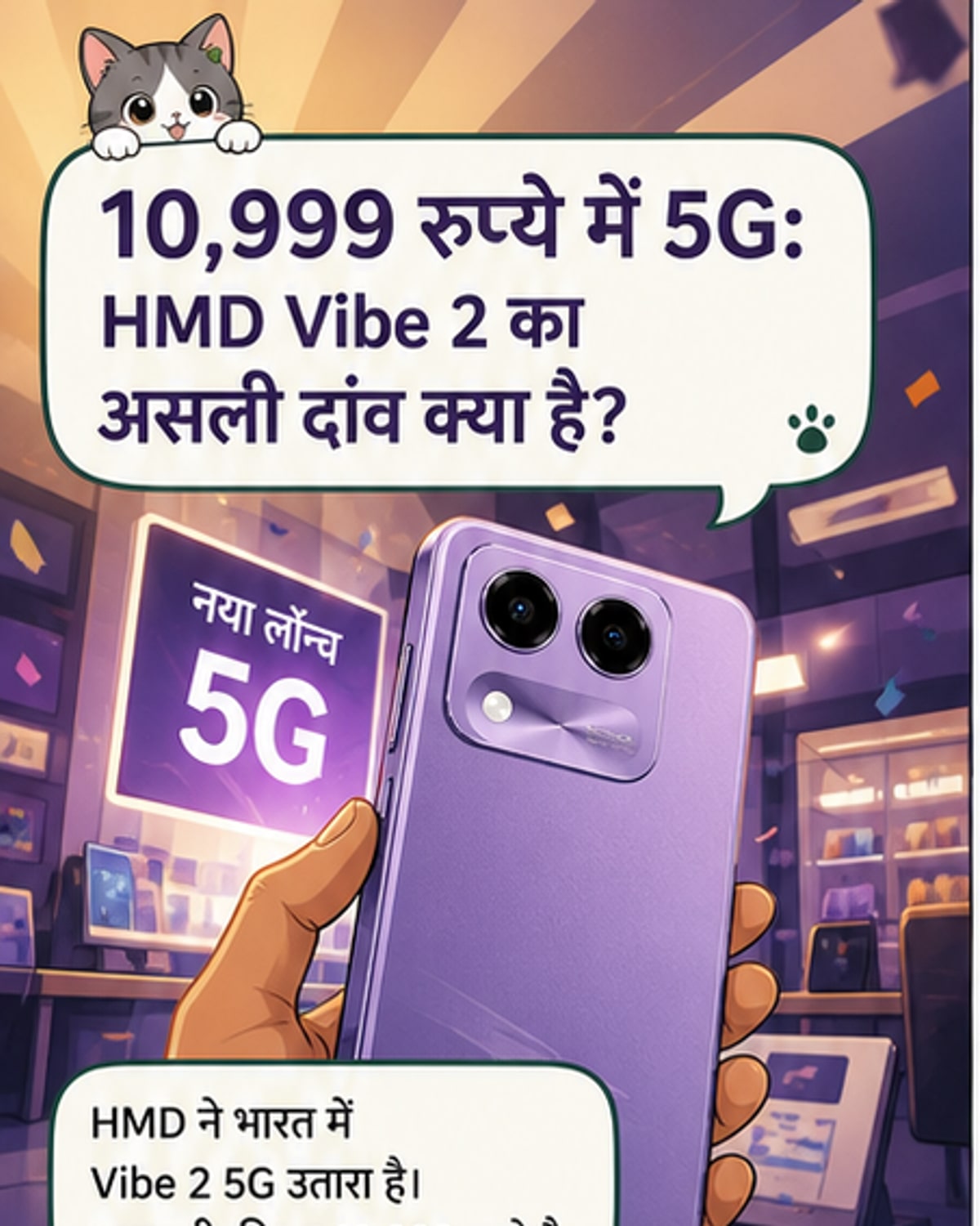 10,999 रुपये में आया नया 5G फोन
