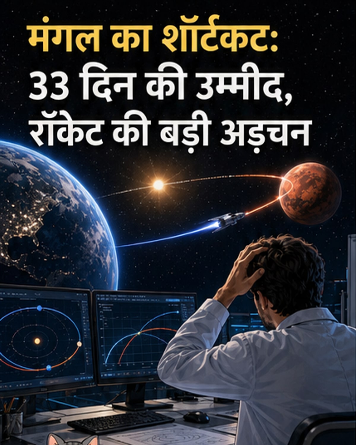 मंगल तक सिर्फ 33 दिन में?