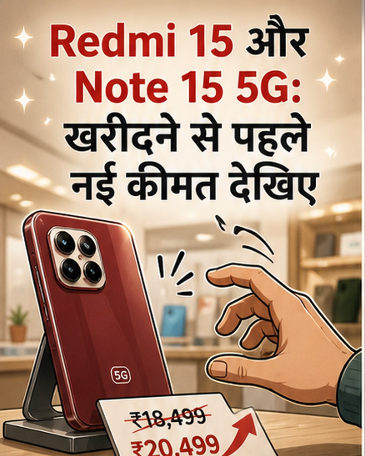 रेडमी के दो 5G फोन 2,000 रुपये महंगे