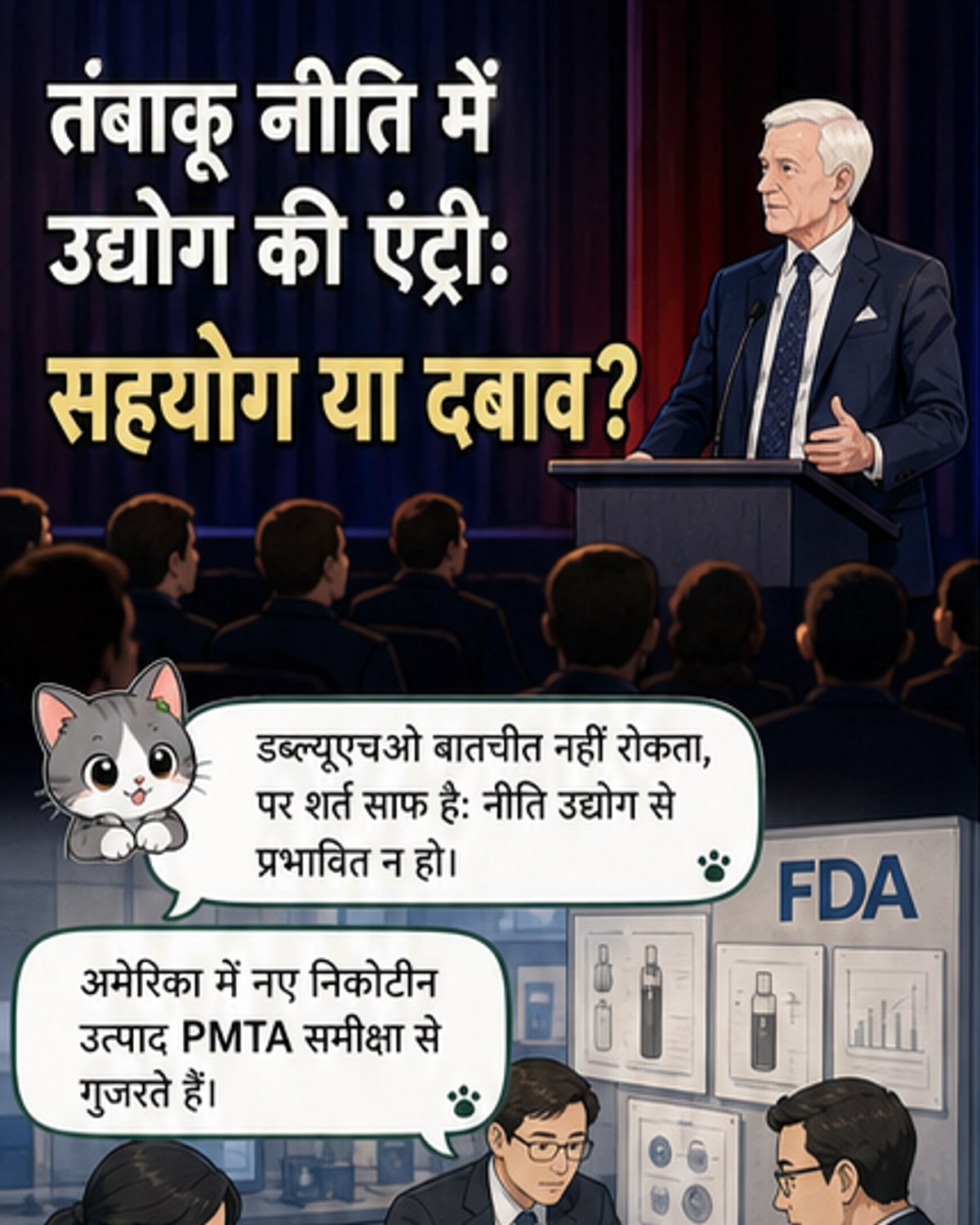 तंबाकू नियंत्रण में व्यवसायों की भूमिका
