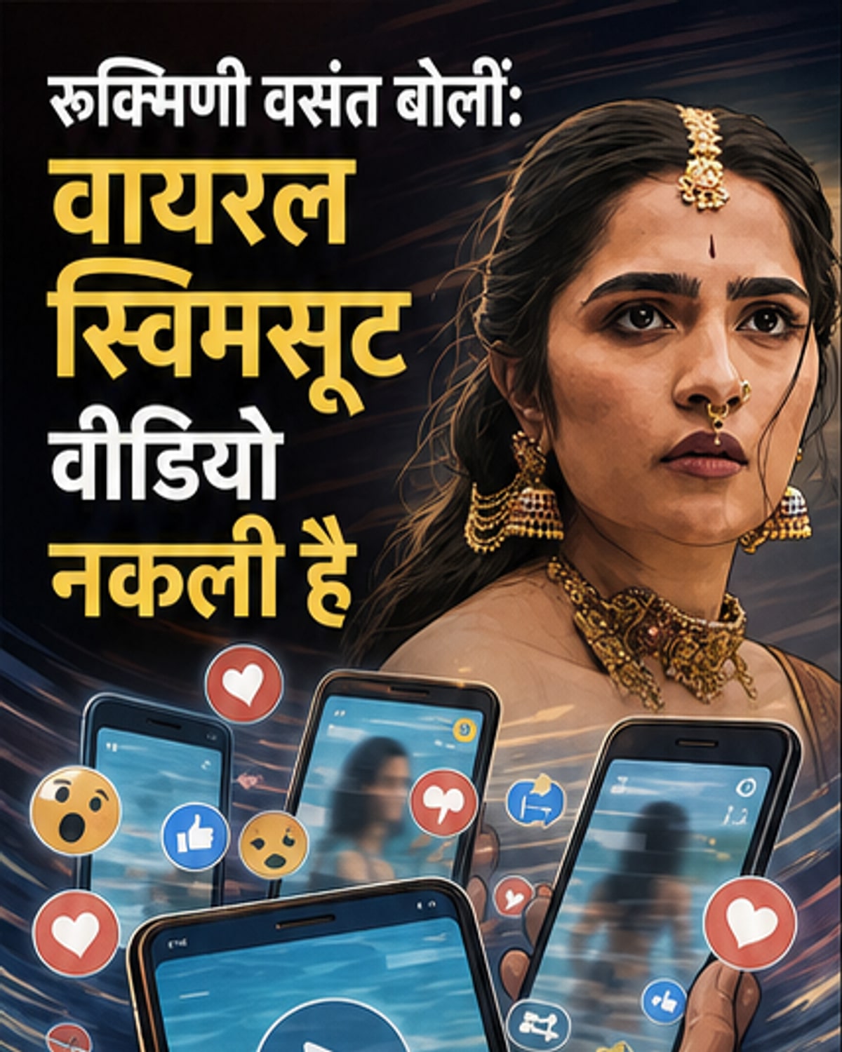 अभिनेत्री ने AI वीडियो को बताया झूठा