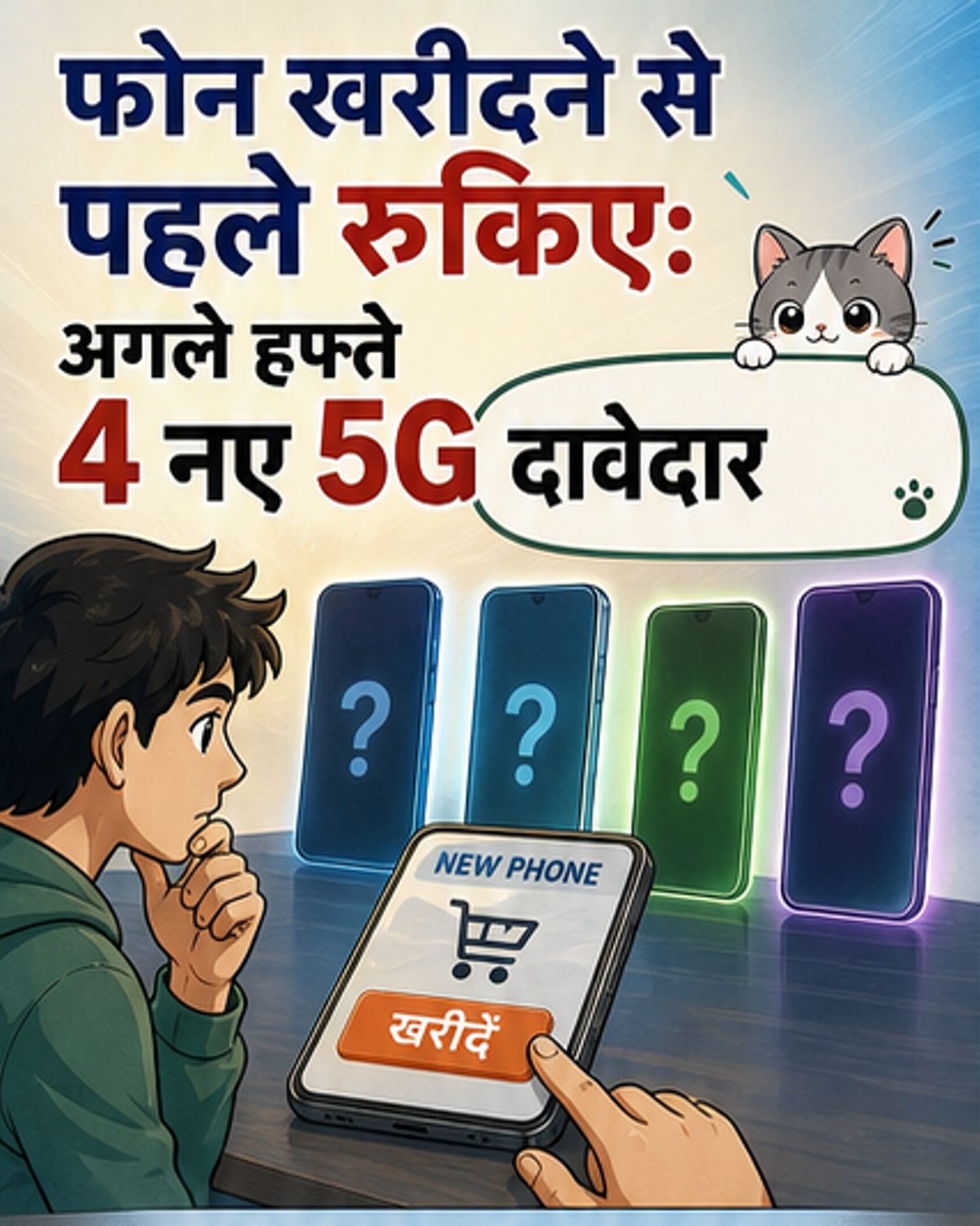 अगले हफ्ते भारत में लॉन्च होंगे 4 नए फोन