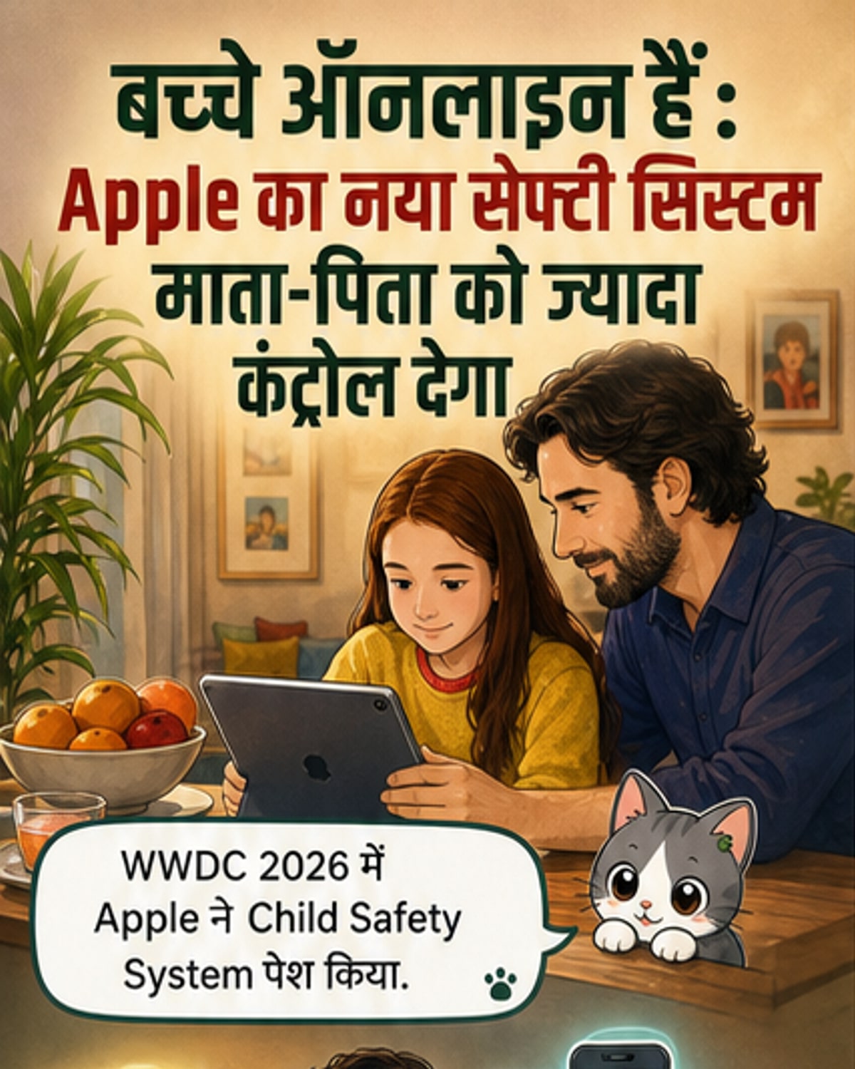 एप्पल का नया बचपन संरक्षण सिस्टम