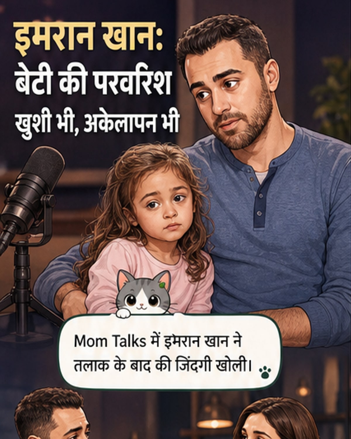 इमरान खान की सिंगल पेरेंटिंग की चुनौती