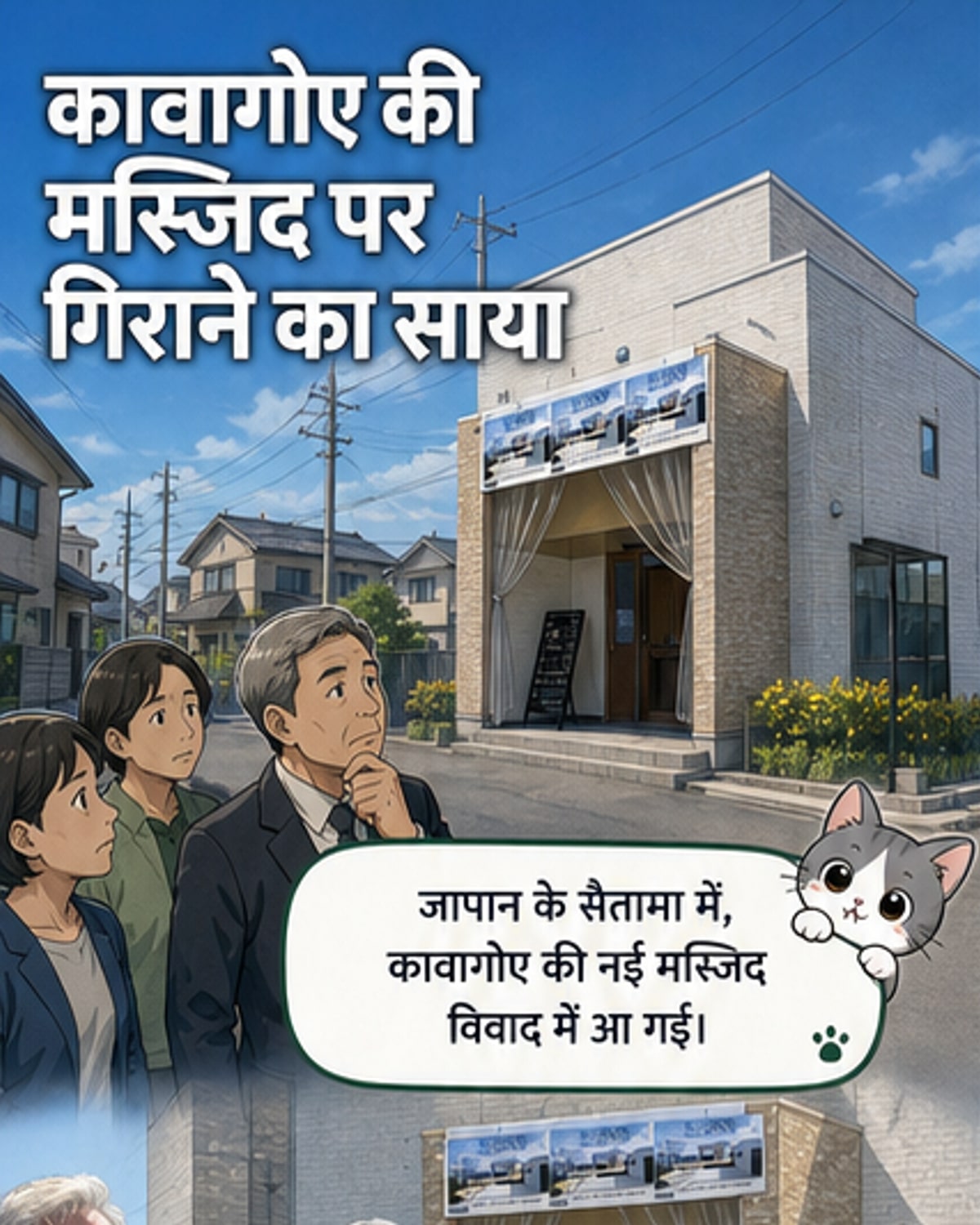 जापान में पाकिस्तानी समुदाय की मस्जिद विवाद में