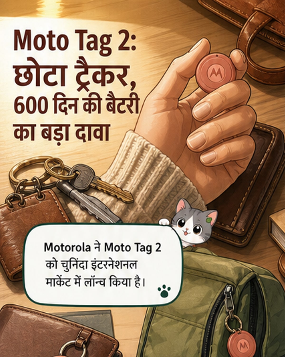 मोटोरोला ने लॉन्च किया मोटो टैग 2