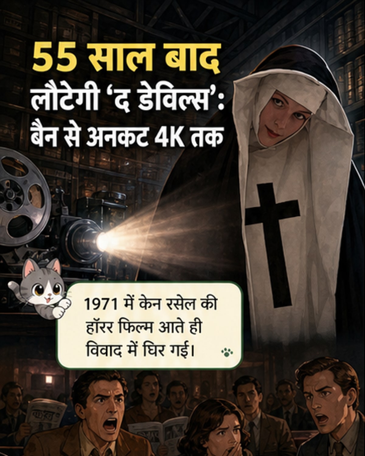 55 साल बाद रिलीज़ होगी विवादित फिल्म
