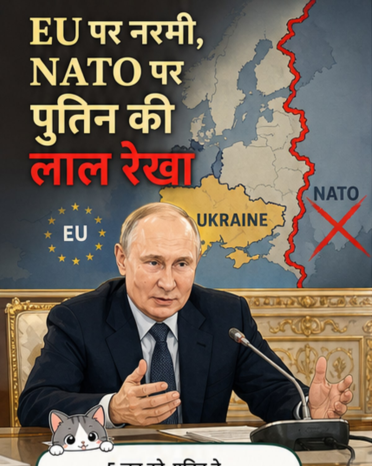 पुतिन ने यूक्रेन को EU में शामिल होने की मंजूरी दी