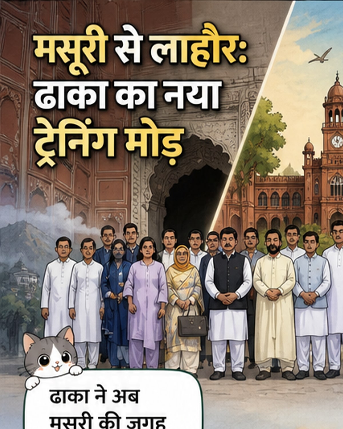 बांग्लादेशी अधिकारी अब लाहौर में प्रशिक्षण ले रहे