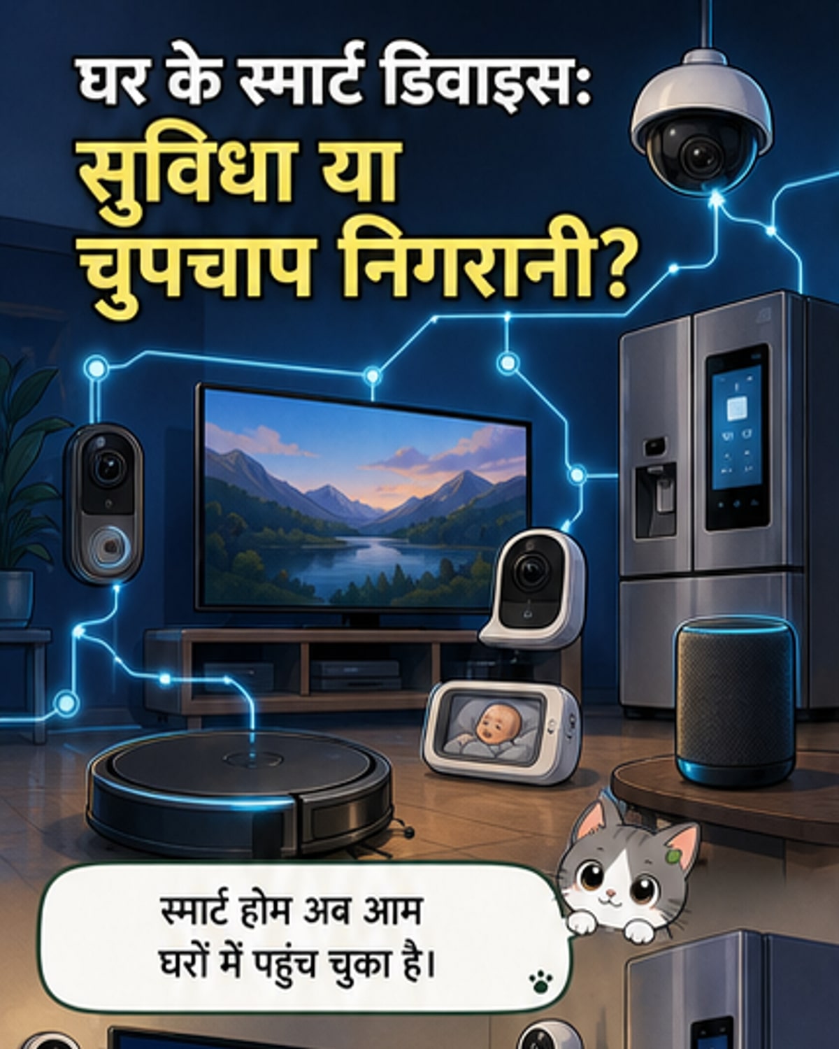 स्मार्ट डिवाइस आपकी जासूसी कर रहे?