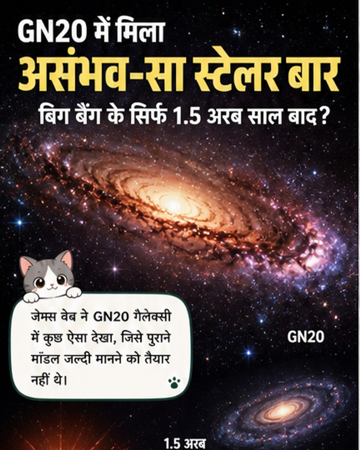 बिग बैंग के बाद जल्दी बना तारों का विशाल जाल?
