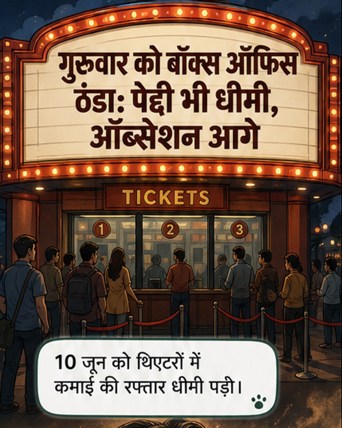बॉक्स ऑफिस पर हॉलीवुड की चमक, बॉलीवुड की धुंधलक