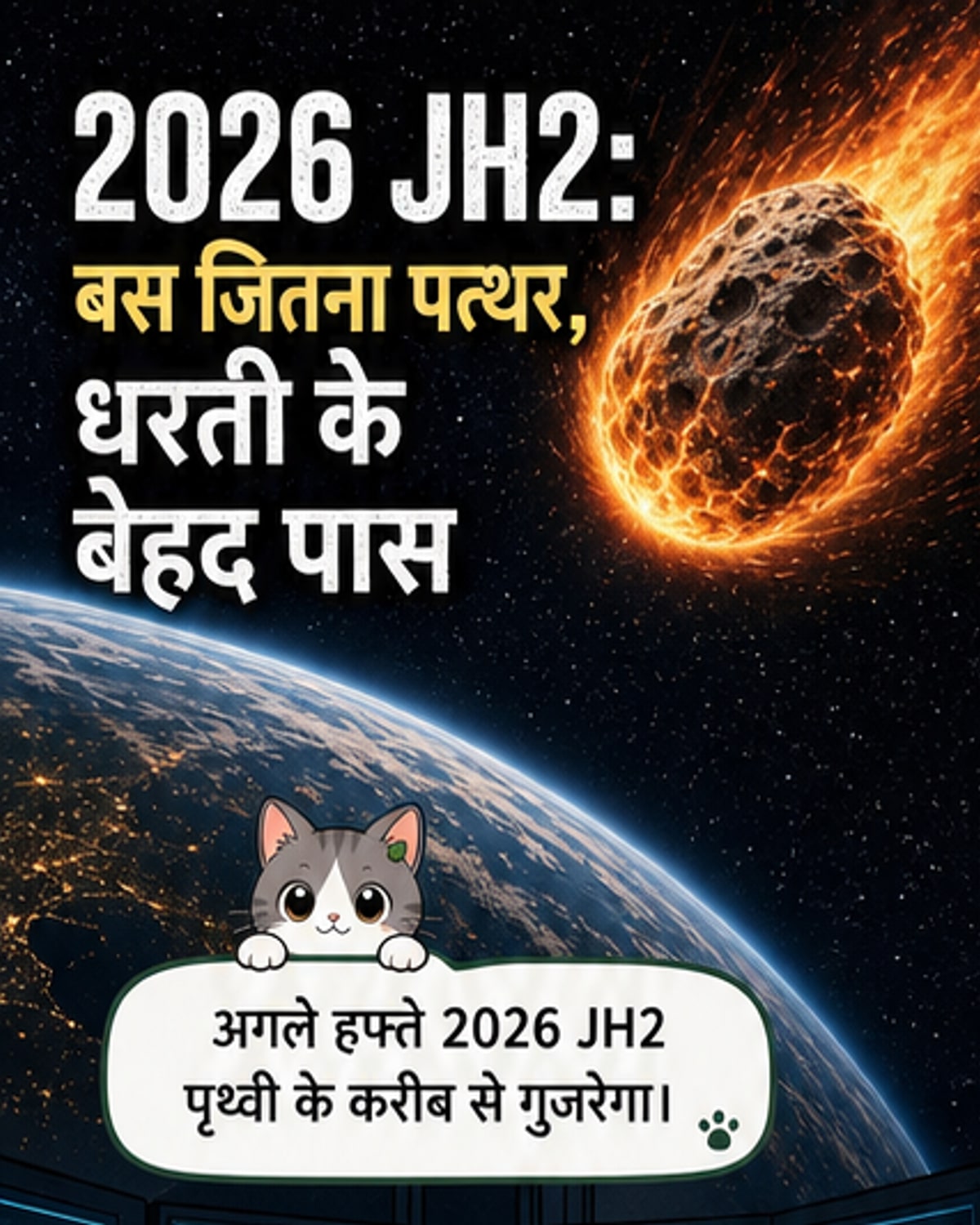 अगले हफ्ते पृथ्वी के बेहद करीब से गुजरेगा यह क्षुद्रग्रह