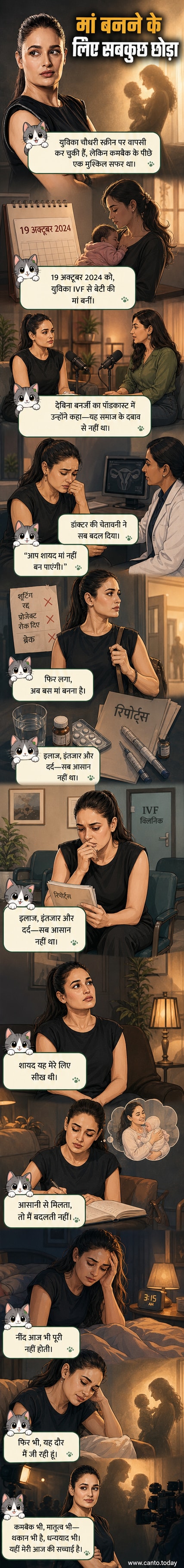 युविका चौधरी अपनी बेटी के साथ एक प्यार भरा पल बिताते हुए, आईवीएफ के माध्यम से मां बनने की अपनी यात्रा के बारे में बात करते हुए।