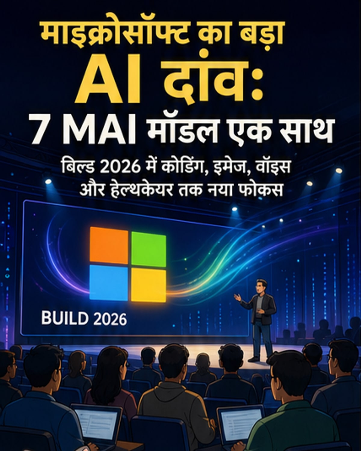 माइक्रोसॉफ्ट ने लॉन्च किए 7 नए AI मॉडल