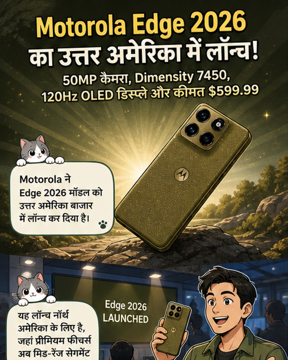 मोटोरोला ने लॉन्च किया Edge 2026