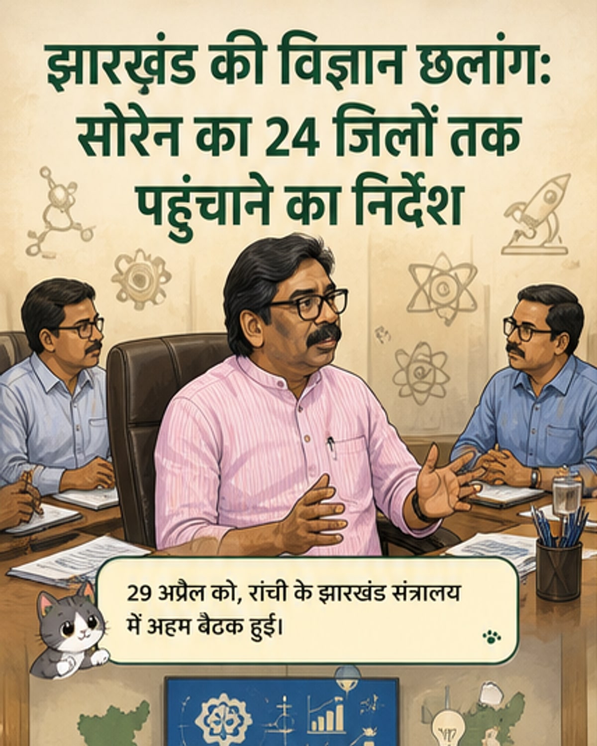झारखंड में विज्ञान और नवाचार को नई दिशा