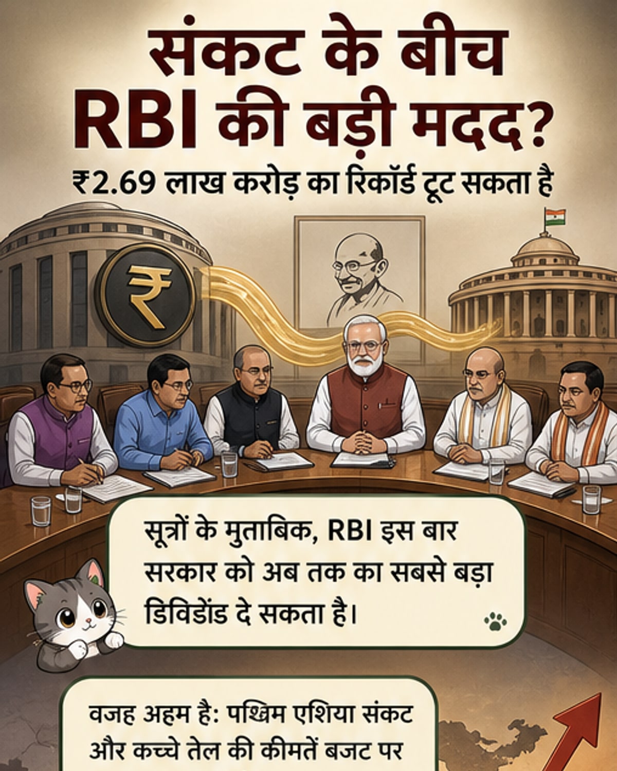 आरबीआई सरकार को देगा रिकॉर्ड डिविडेंड